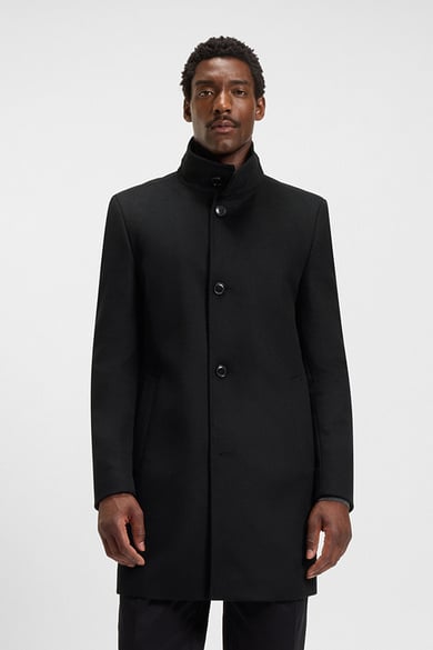 ΠΑΛΤΟ BOSS - 001 ΜΑΥΡΟ